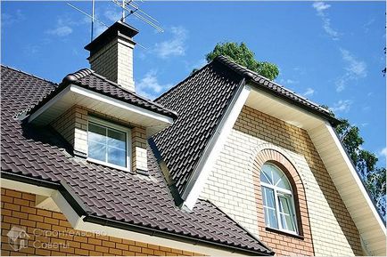 Как да си направим фронтон покрив - видове материали за производството на фронтон