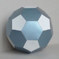 Как да си направим icosahedron от хартия в стъпки 1