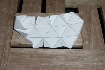 Как да си направим хартия ikosaeder (icosahedron стъпки Avotag) Как да си направим хартия ikosaeder