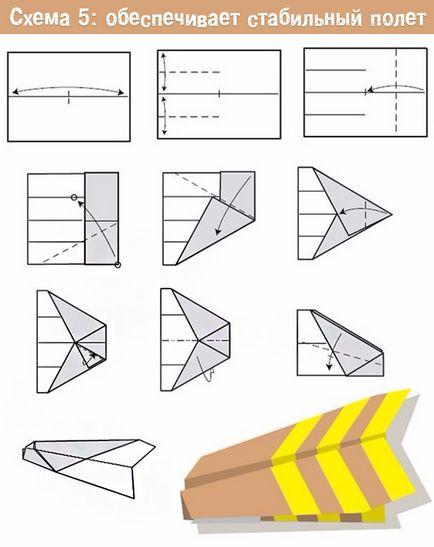 Как да си направим хартиен самолет с ръцете си