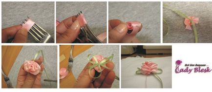 Как да си направим розетки от сатенени панделки със собствените си ръце в майсторски клас - дами блестят!