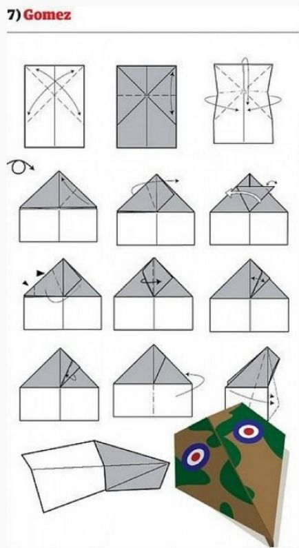 Как да си направим самолет хартия от - домашно приготвени ръчно