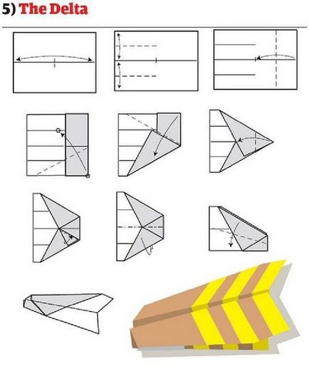 Как да си направим хартиени самолетчета, която лети далеч и дълга, със снимки и видео