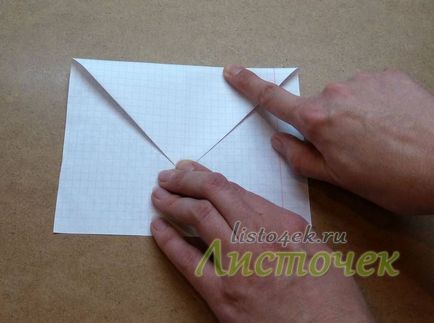 Как да си направим самолет (класически) на хартия, лист хартия