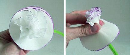 Как да си направим цветя от салфетки с техните ръце видео и снимки в етапа