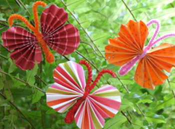 Как да си направим цвете от хартия пулсации