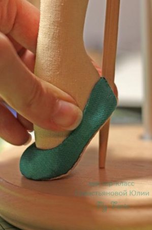 Как се прави обувки за кукла - майсторски клас