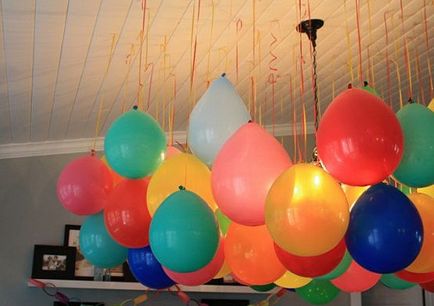 Как да украсят стаята за парти за рожден ден със собствените си ръце