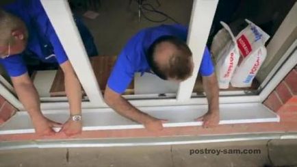 Как да инсталираме пластмасов прозорец (прозореца с ръце) Как да инсталираме пластмасова кутия