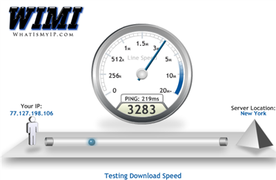 Откъде знаеш, че скоростта на интернет връзката ви, softmixer