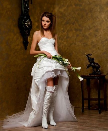 Как да изберем сватбена рокля, сватбени рокли снимка