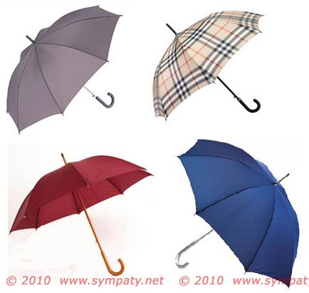Как да изберем един чадър на материали, качество, функционалност,