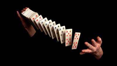 трикове с карти, как да станете магьосник, трикове, учебни карти
