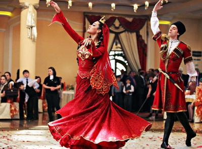 Кавказки сватбени традиции, особено в кухнята, кавказки кухня
