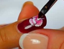 Китайска живопис върху нокти за начинаещи стъпка по стъпка видео