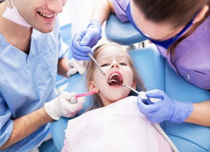 Когато децата падат млечните зъби - загуба верига