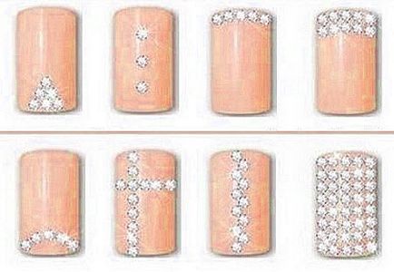 Красив дизайн с кристали Nails