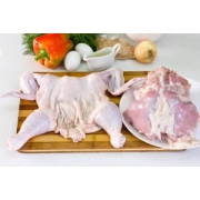 Варено пиле bzhu (съдържание на протеини, мазнини, въглехидрати), калории, хранителна стойност и