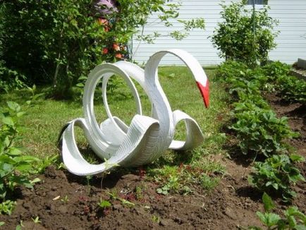 Swan на гумите, да направи свои ръце (гуми) Swan на гумите, да направи свои ръце