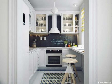 Най-добрите идеи кухненски дизайн 6 квадратни метра