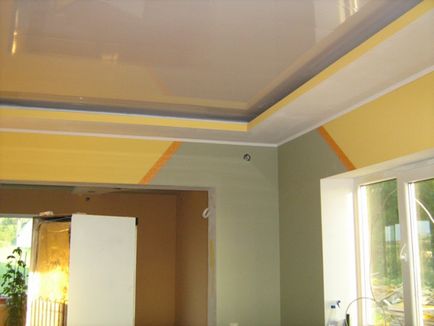 Монтаж на панели от пластмаса PVC таван с ръцете си