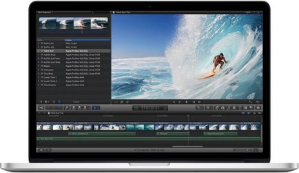 Лаптоп ябълка MacBook Pro с дисплей ретината (линия на 2012 г.)