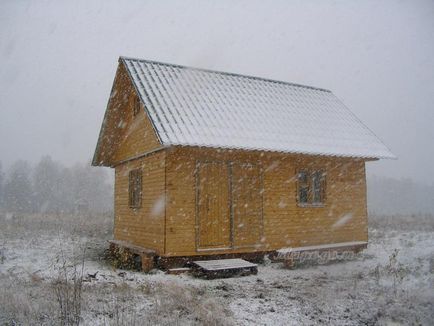 Начинаещи 6x4 рамка къща със собствените си ръце за един сезон! (40 снимки), сибирски домакинство