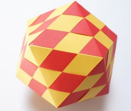 Основи на 3D-моделиране как да правят icosahedron от хартия