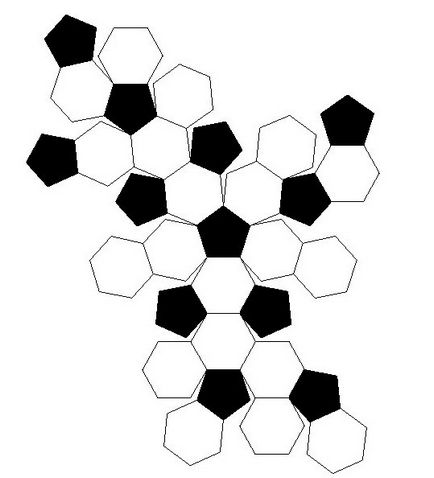 Основи на 3D-моделиране как да правят icosahedron от хартия