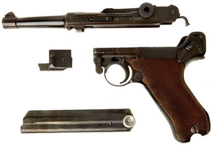 Gun Luger P08 «Parabellum» - малки оръжия през Втората световна война