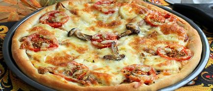 Пица с гъби рецепта с стъпка по стъпка снимки прости и вкусни варианти за приготвяне на храна