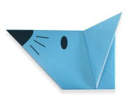 Занаяти оригами хартия за деца