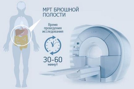 Получаване на MRI на коремната кухина 1
