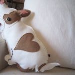 Възглавница куче със своите собствени ръце, модели, идеи, видео