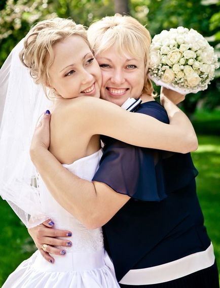дъщери Поздравления за сватбата от майка си в собствените си думи
