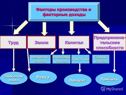 Презентация на тема на компанията в областта на икономиката е, че фирмата е фирмата, която факторите на производство и