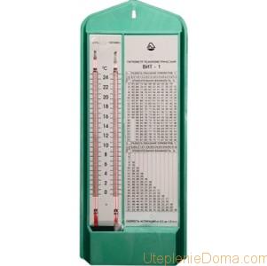 Инструментът за измерване на влажността на въздуха в апартамент, стая