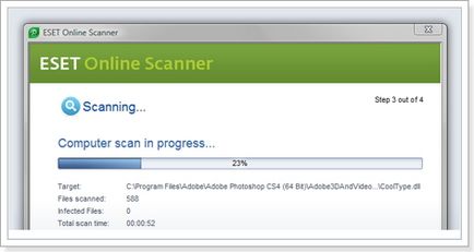 Проверете компютъра си за вируси, използващи ESET онлайн скенер онлайн скенер, компютърни съвети