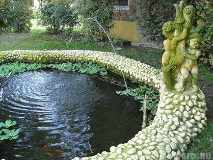 Pond в градината със собствените си ръце