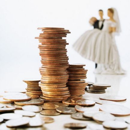 Разходите в списъка на сватба от основния списък на необходимата