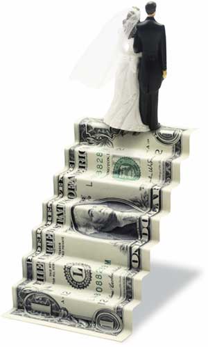 Разумен икономика на сватба - как да се намалят разходите за сватбени