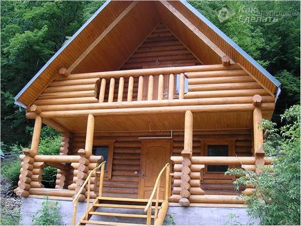 Ремонт на дървени къщи със собствените си ръце - къща, направена от дърво