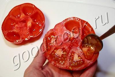 Салата от патладжан и домати рецепта