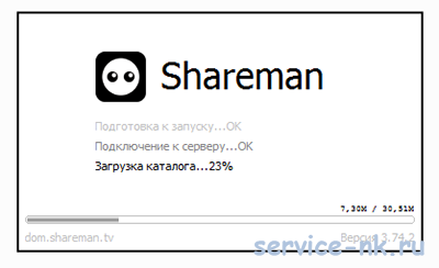 Shareman изтегляне - инсталация и конфигурация