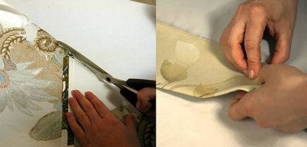Пердета за спалнята с неговия процес шиене ръце