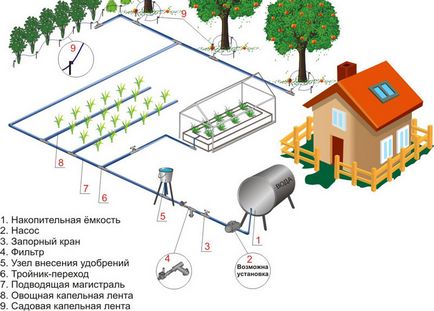 Поливането със своя ръце снимки, видео инструкция