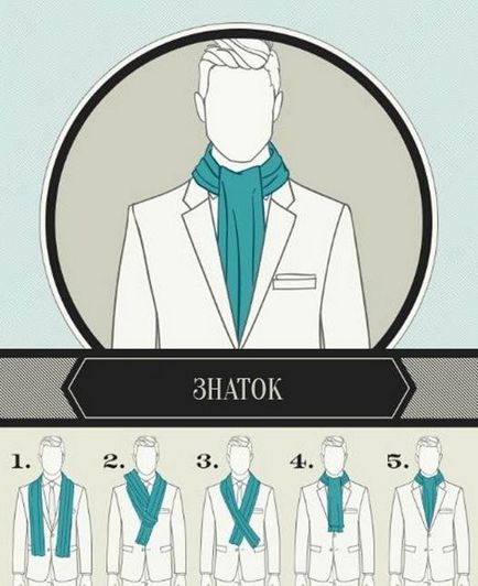 Начини за вратовръзка шал за мъже - сайт за мода и стил