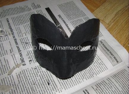 Венецианска маска с ръцете си майсторски клас, как да се правят карнавални маски от хартия