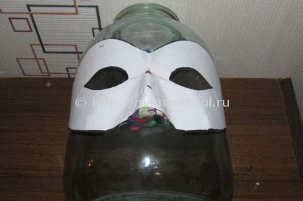 Венецианска маска с ръцете си майсторски клас, как да се правят карнавални маски от хартия