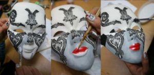 Венециански маски със собствените си ръце